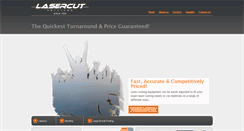 Desktop Screenshot of lasercuts.com.au
